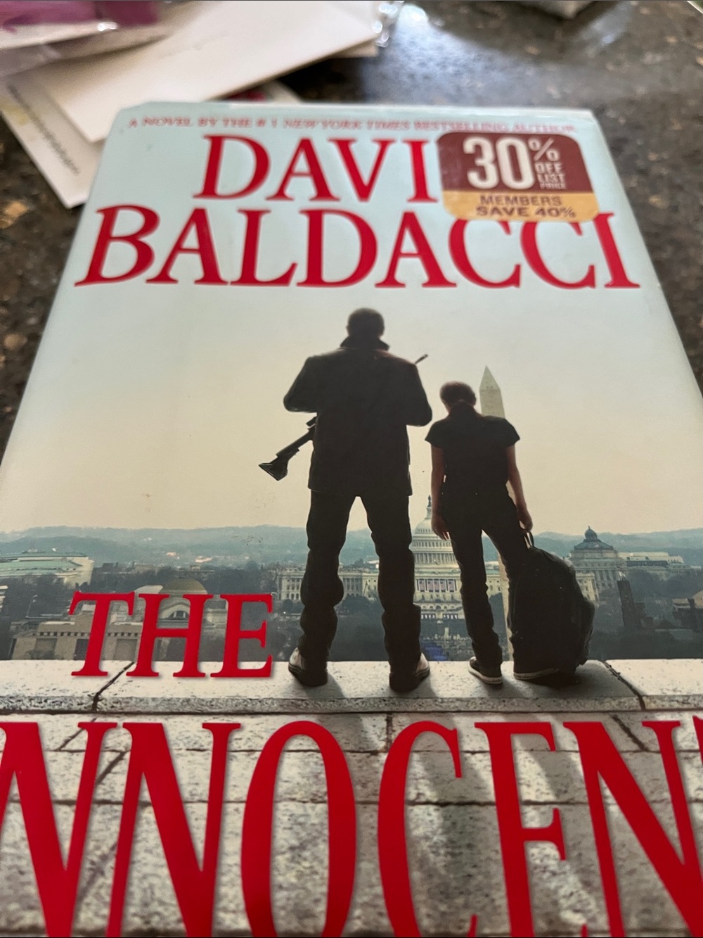 The Innocent Hardcover Book - Red/White Cover